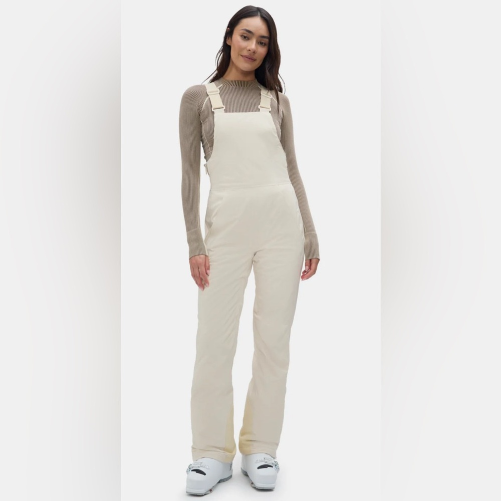 Women's Cream Overalls Jumpsuit